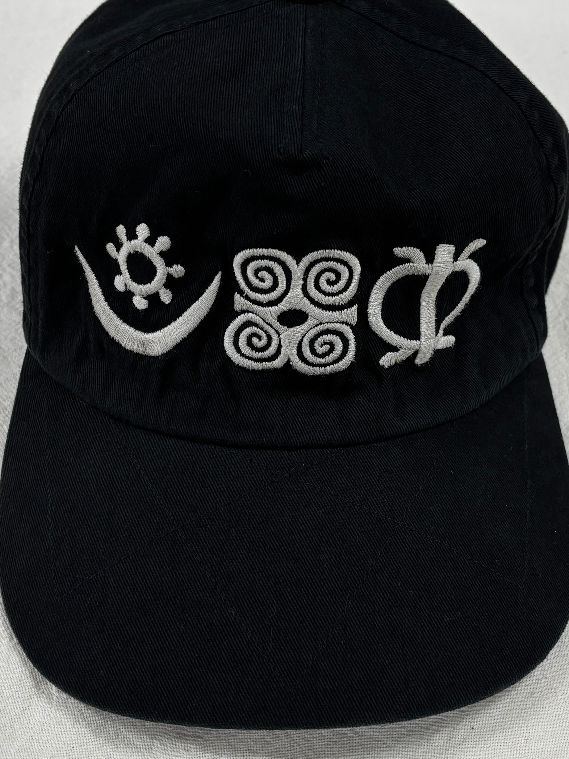 Lamrof / Adinkra Symbols Cap (BLACK) | THE MODERN AGE