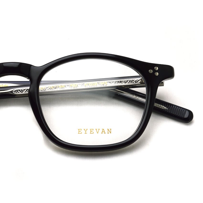 EYEVAN / SADLER NARROW / PBK ピアノブラック フレンチヴィンテージ