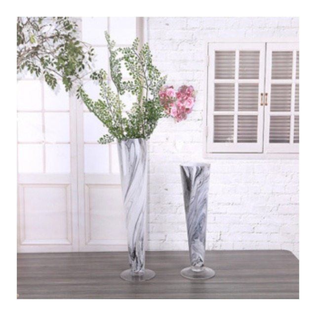 Мサイズ　flowerbase05　花器/花瓶　マーブル柄フラワーベース　C0pernicus