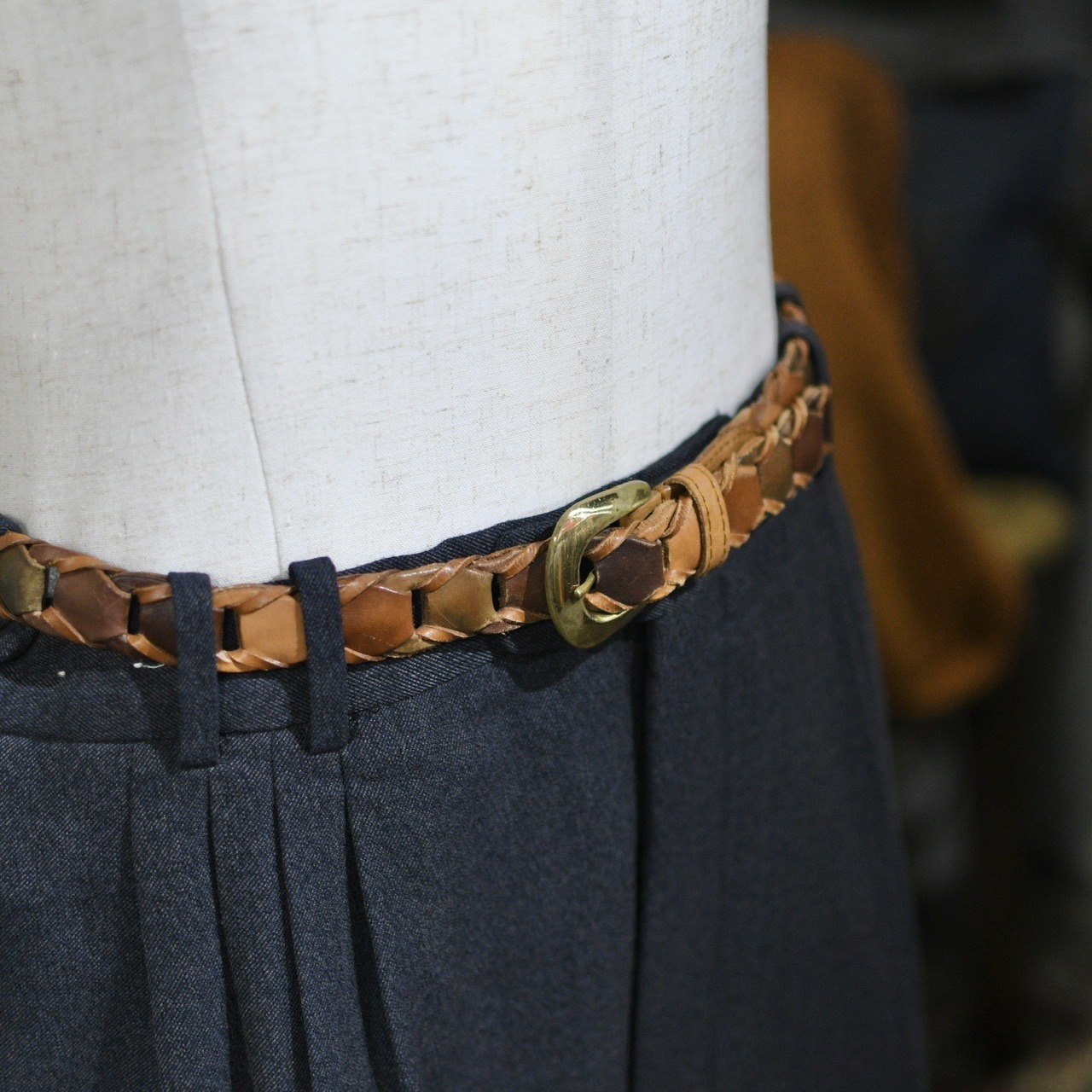 design colorful leather belt