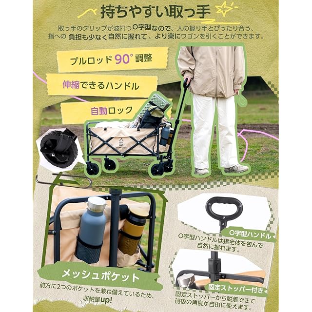 FOLDER FOLDING 未使用 キャンプ 釣り 通勤 通学 レジャー hidemasa】キャリーワゴン ミニ キャンプカート 折りたたみ
