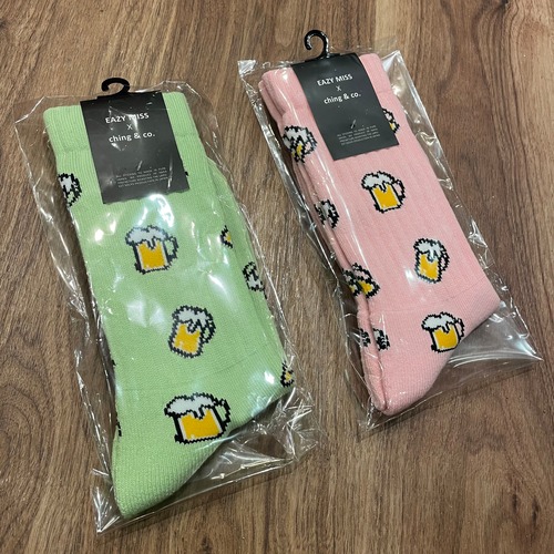 【EAZY MISS】beer socks new color