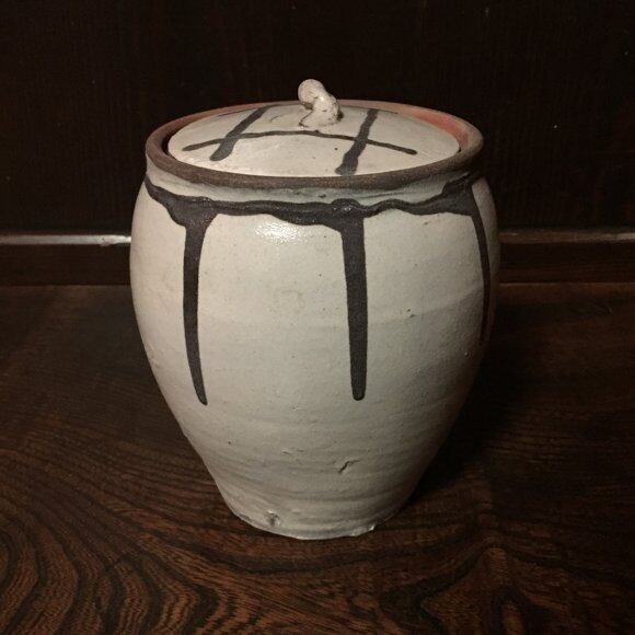 白丹波流釉壺 | magariozakka