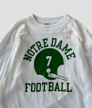 -Champion- Vintage 70s M Football T-shirt made in USA