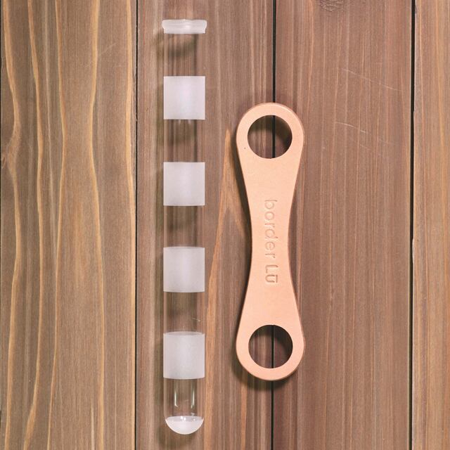 壁掛けフラワーベース ナチュラル | border Lu ー ボーダー