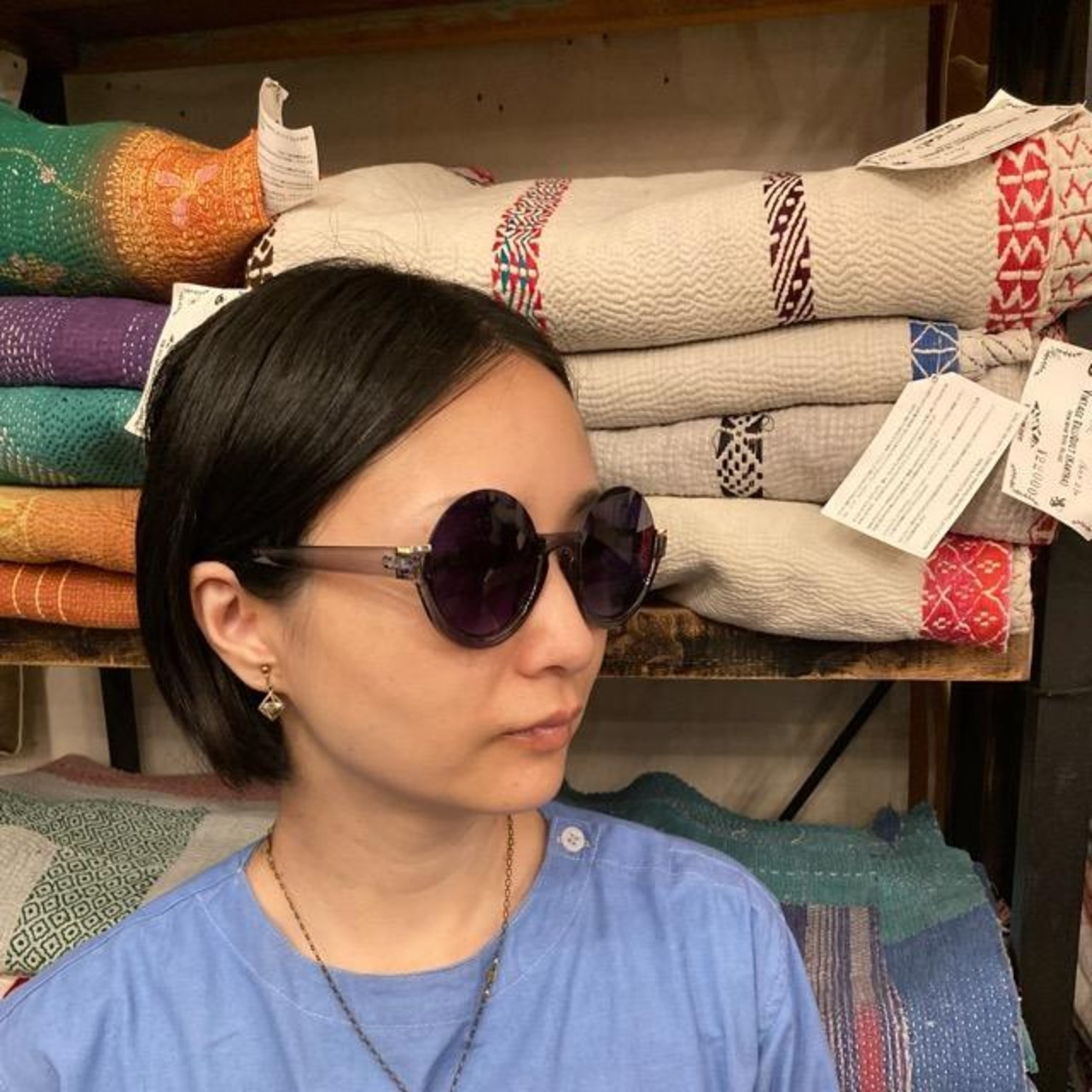 TOPANGA Accessory アンダーリムラウンドサングラス　全3色