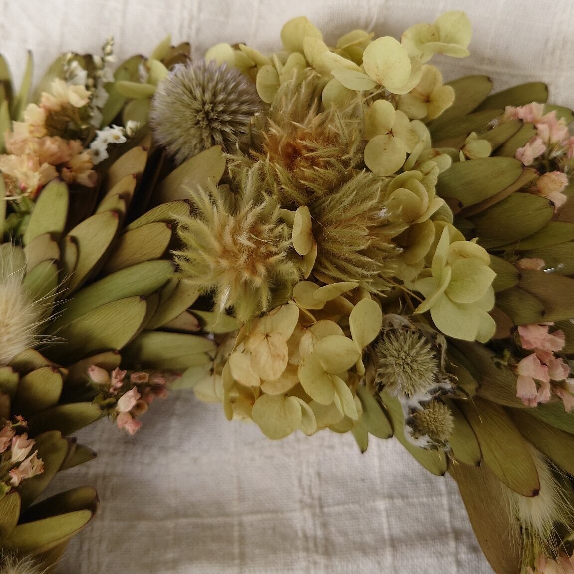 専用＊ミモザ＆リューカデンドロン ドライフラワースワッグ 専用