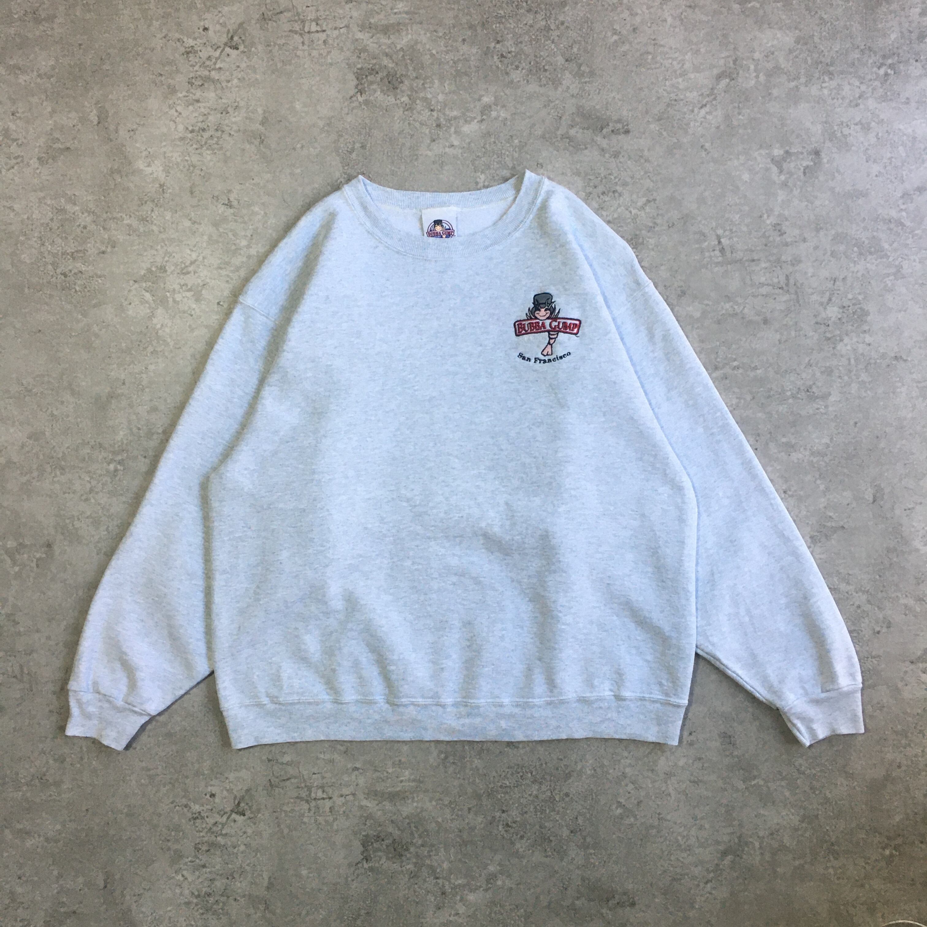 90s BUBBA GUMP Logo Embroidered Sweatshirt | Que Pacho