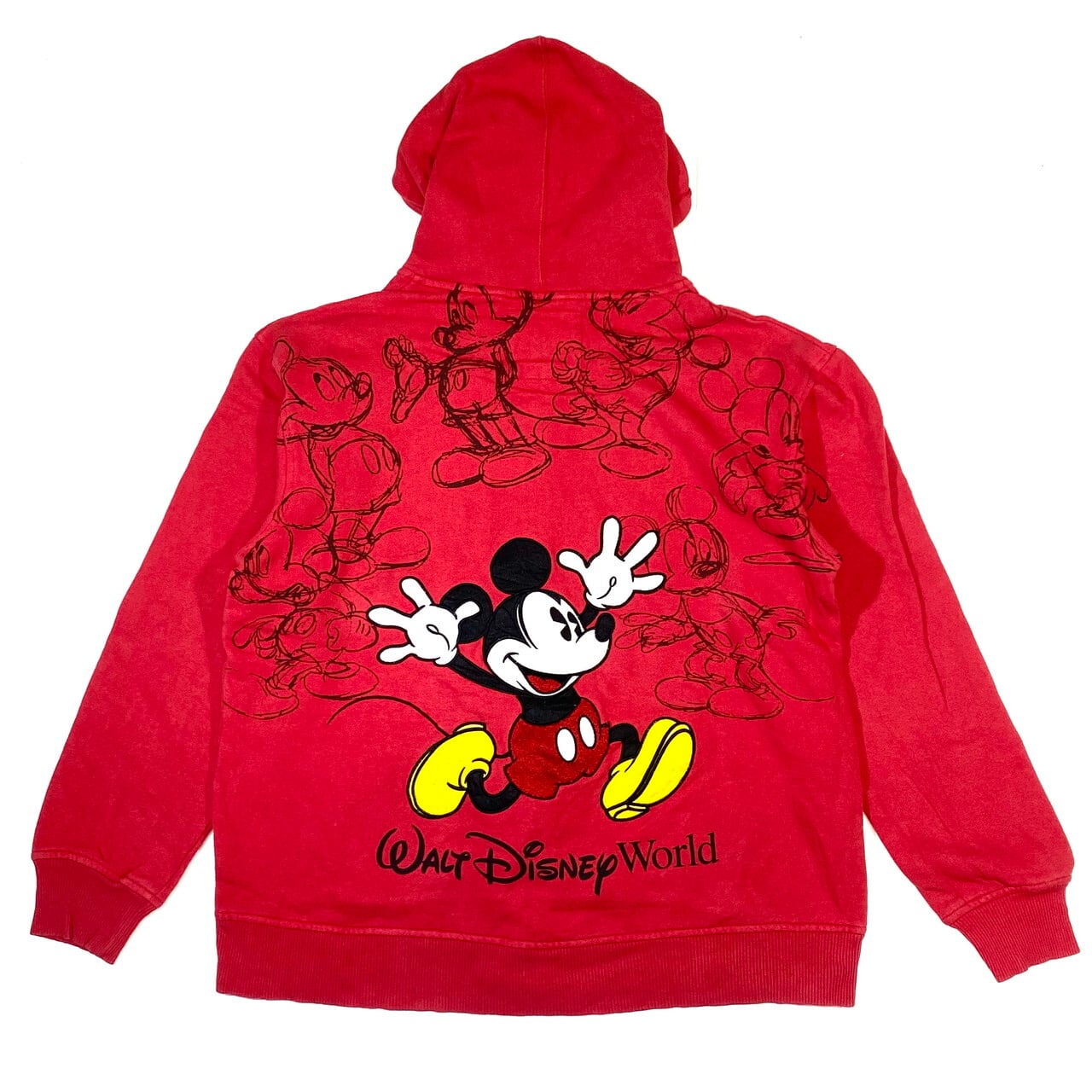 MICKEY ミッキーマウス フルジップ スウェットパーカー キャラクター