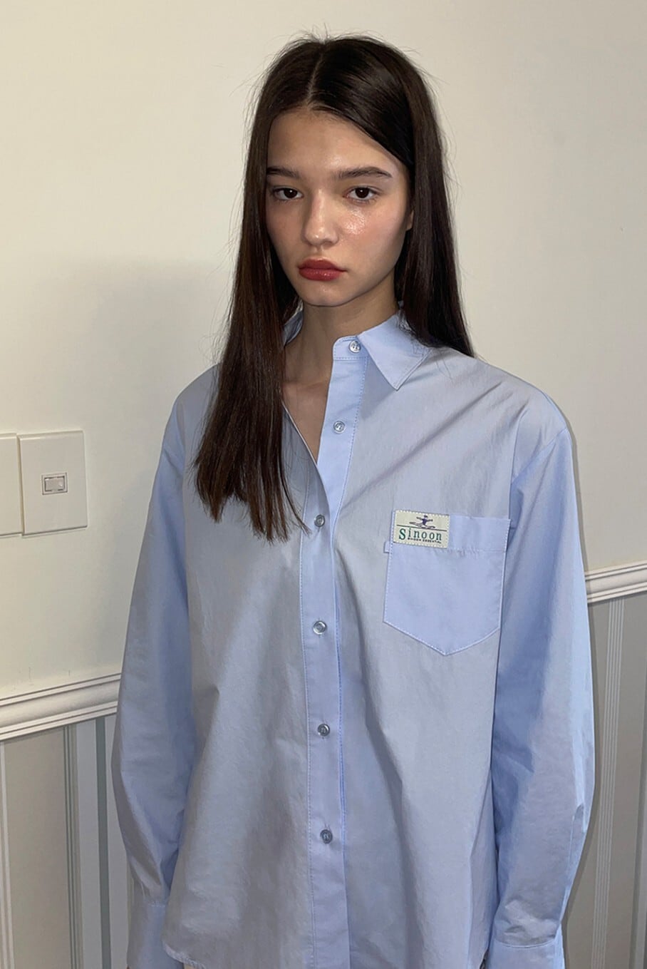再入荷☆IVE アンユジン 着用！！【Sinoon】CLASSIC COTTON SHIRT | もごつ