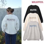 【MILKFED.】STENCIL SWEAT TOP 【ミルクフェド】