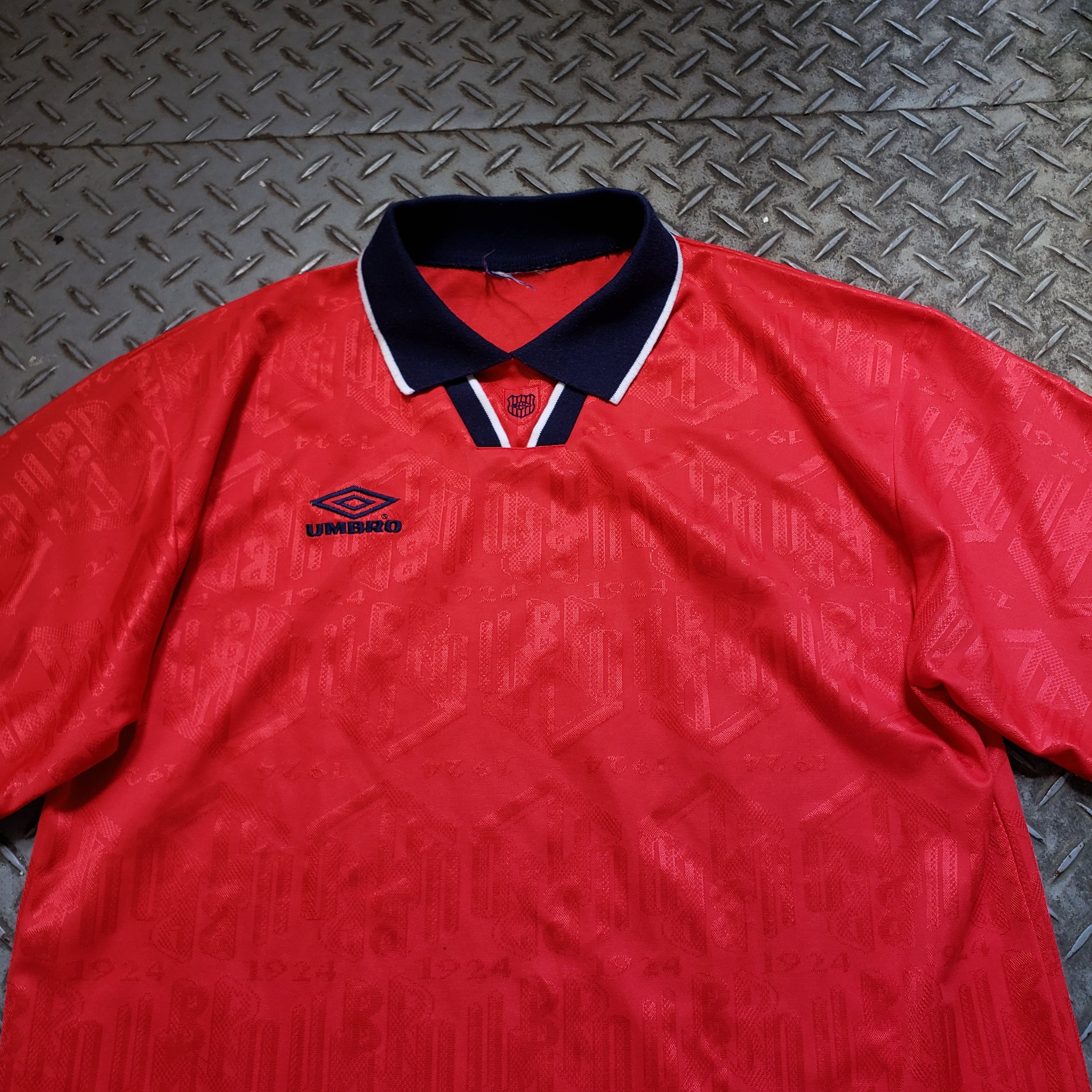 UNBRO アンブロ 70s 80s ヴィンテージ フットボールシャツSサイズ