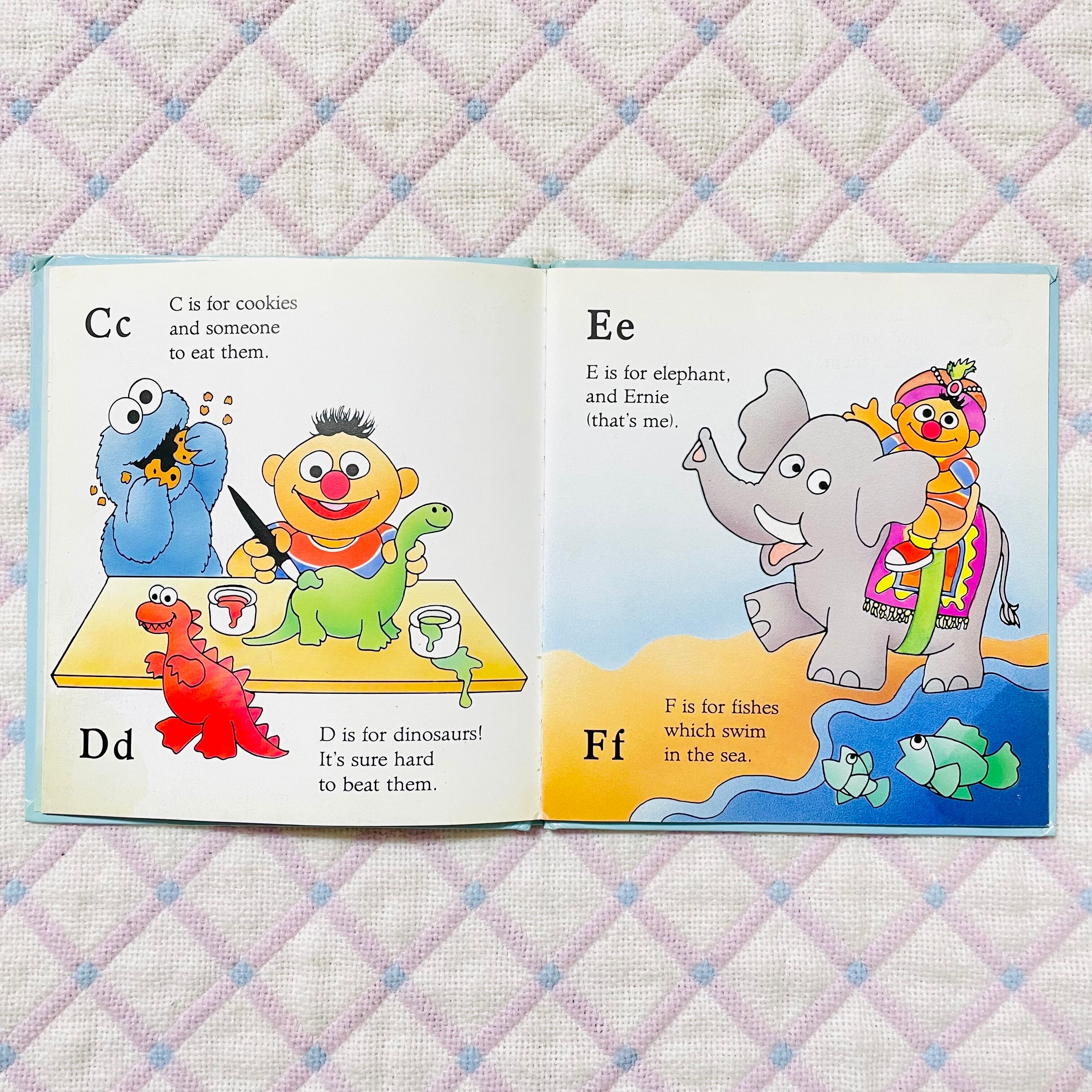 セサミストリートErnie's Alphabet Blocks