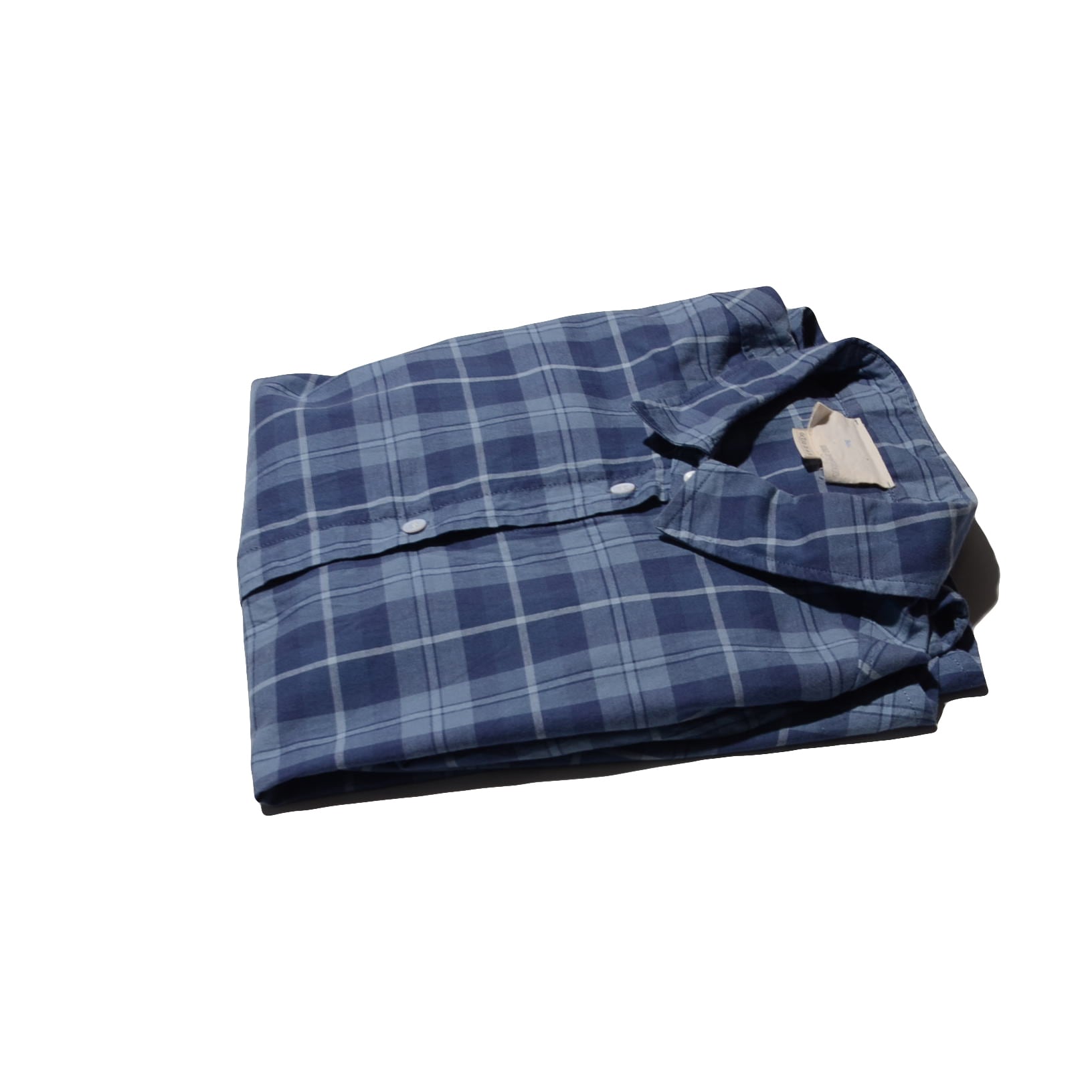 band of outsiders cotton check shirt | boutique goldenwool