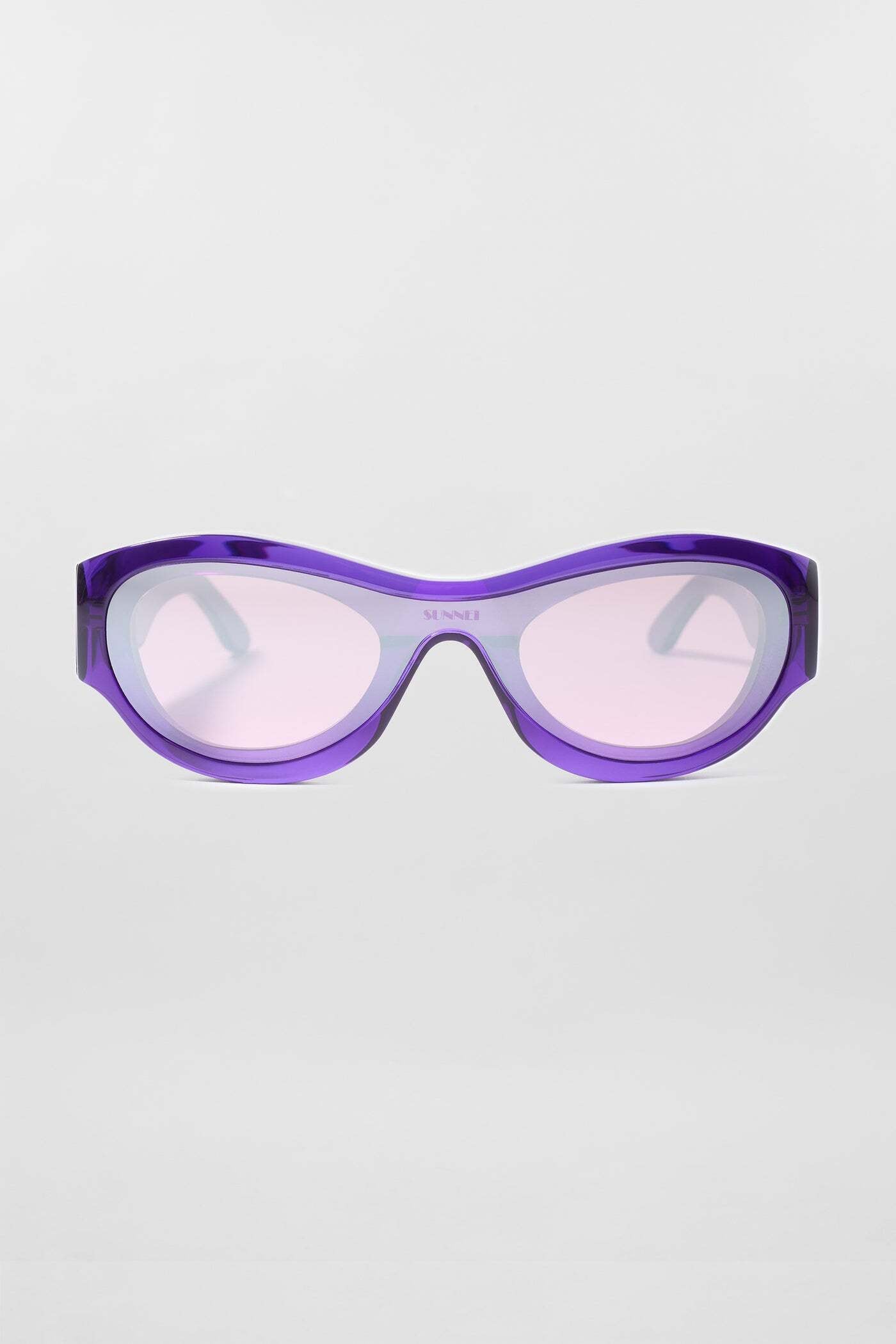 『SUNNEI』PROTOTIPO 5 SUNGLASSES / transparent dark purple