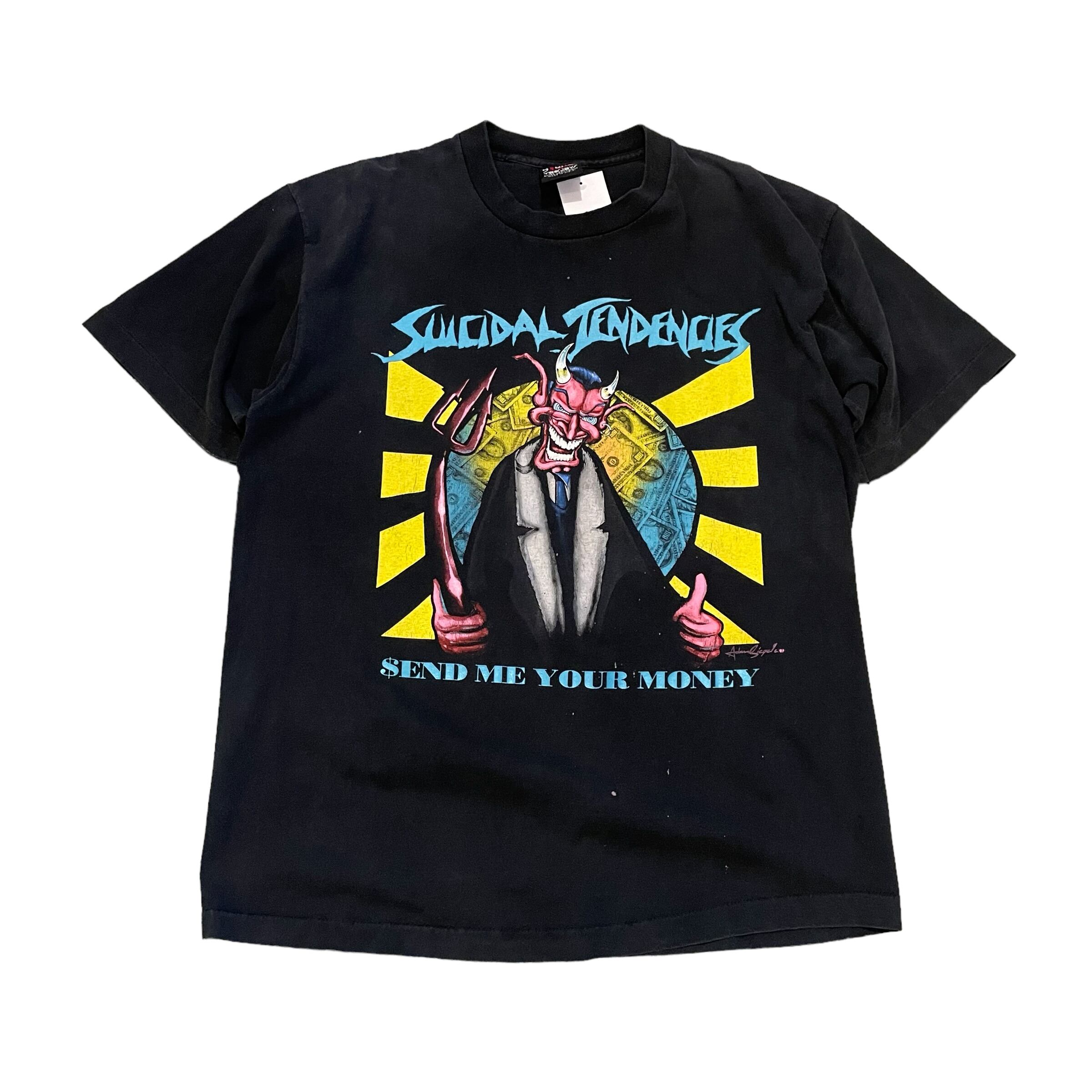 90'S 当時物　SUICIDAL TENDENCIES Tシャツ　ヴィンテージ