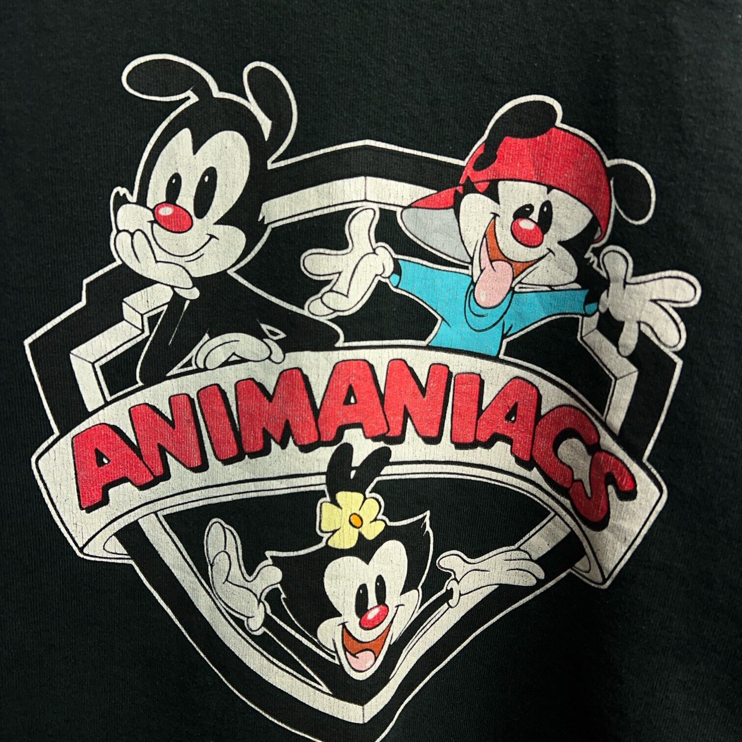 90s WarnerBrosStudioStoreワーナーブラザーズ 90's ANIMANIACS Warner Bros Sweatshirt 90年代 アニマニアックス