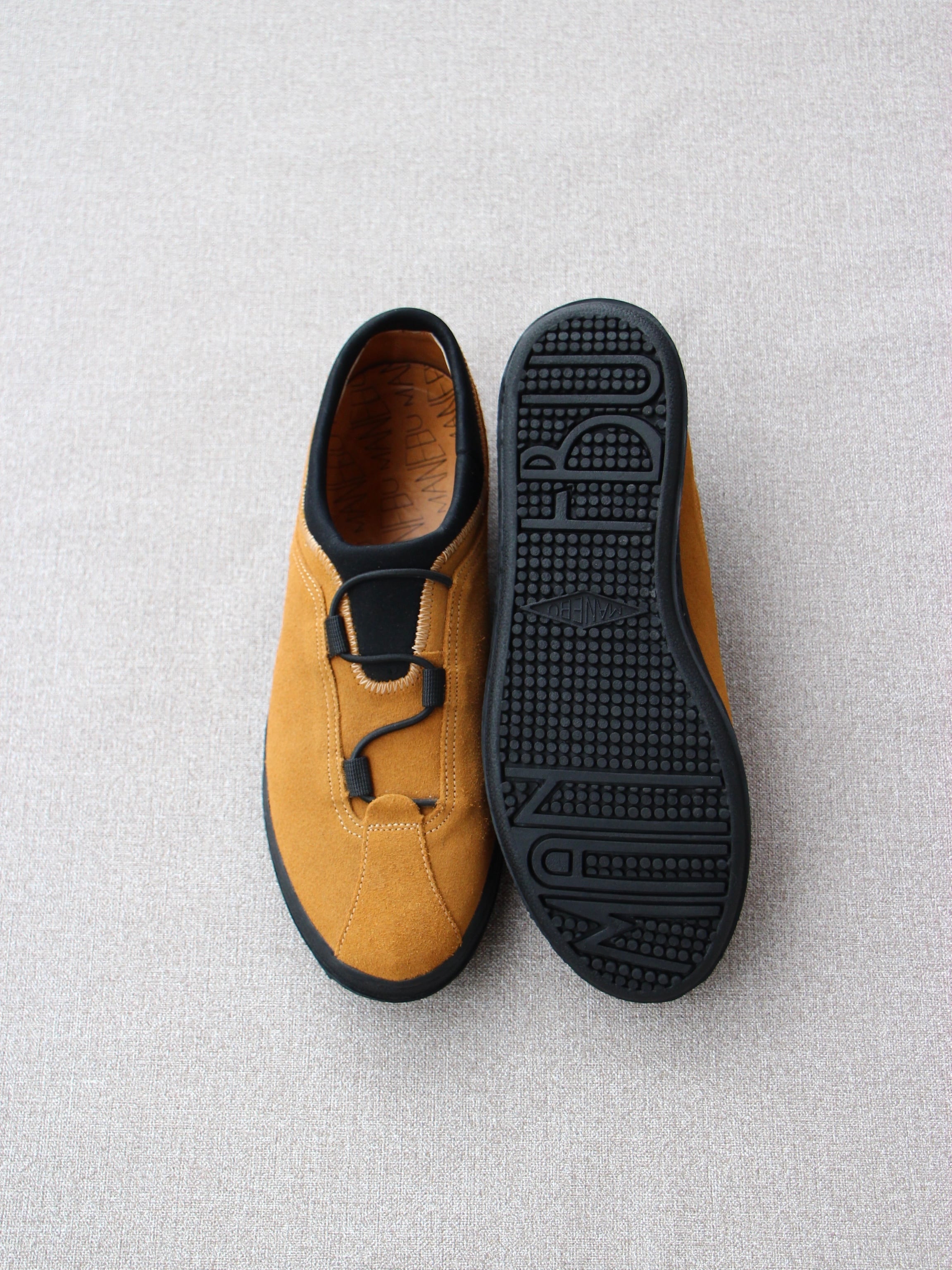 MANEBU【OVEN SUEDE Camel】 | LARGE LAB TOWN
