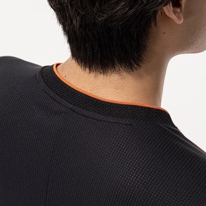 ミズノドライエアロフローTシャツ[ユニセックス]32MAD531 長袖 トレーニング 吸汗速乾