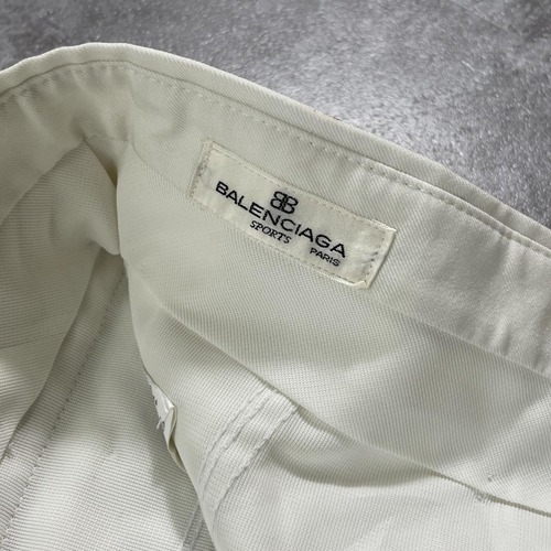 90s BALENCIAGA SPORTS ホワイト ツータック slacks 詳細写真3