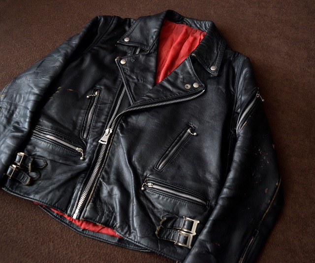 70s UK LIGHTNING TYPE MOTORCYCLE JACKET