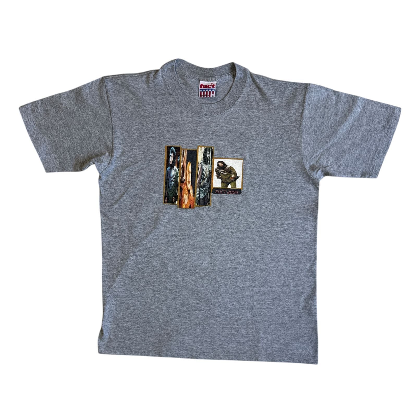 00s - 90s old stussy フラワースカル Tシャツ Lサイズ USA製 銀タグ