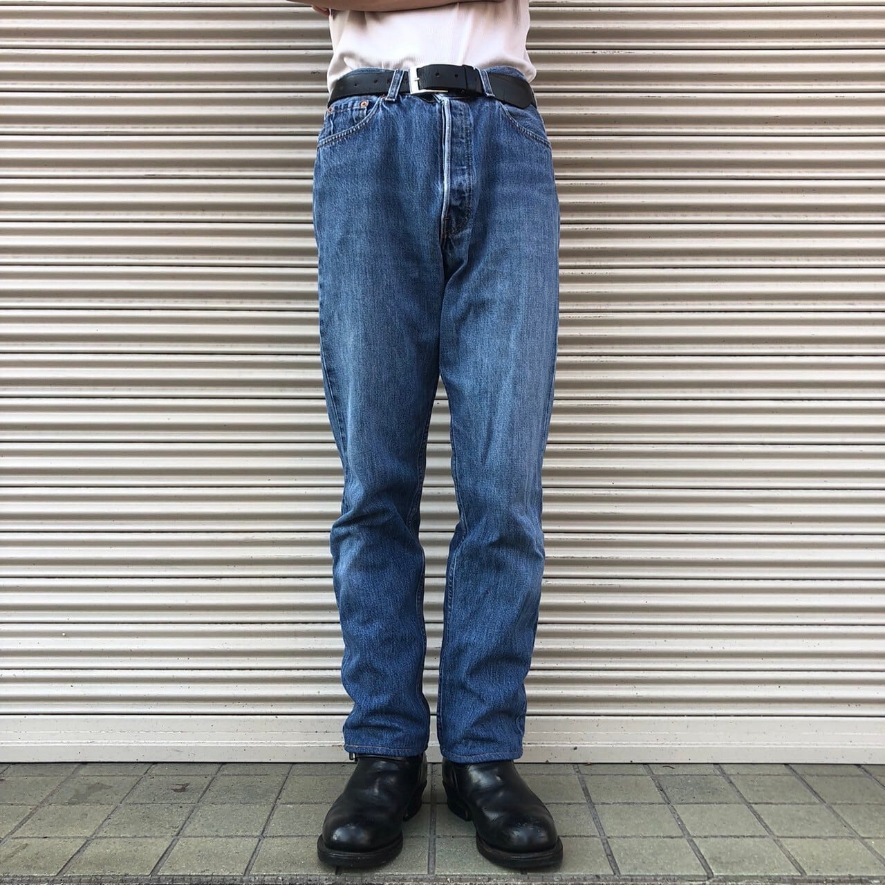 LEVIS 6501 希少なUS製ハイウェスト ストレートシルエット パンツ