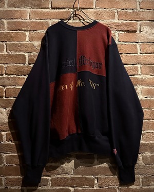 【Caka act3】“Central Michigan University” Color Switching Vintage Sweatshirt