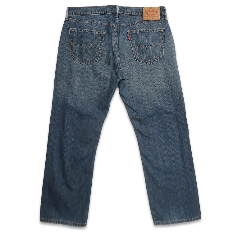 W39★古着 リーバイス Levis 559 ジーンズ メンズ コットン 紺 ネイビー デニム 25mar04 中古 ボトムス ジーパン Gパン ロング パンツ Levi's 0 リーバイス リーバイス559 ジーパン リラックス