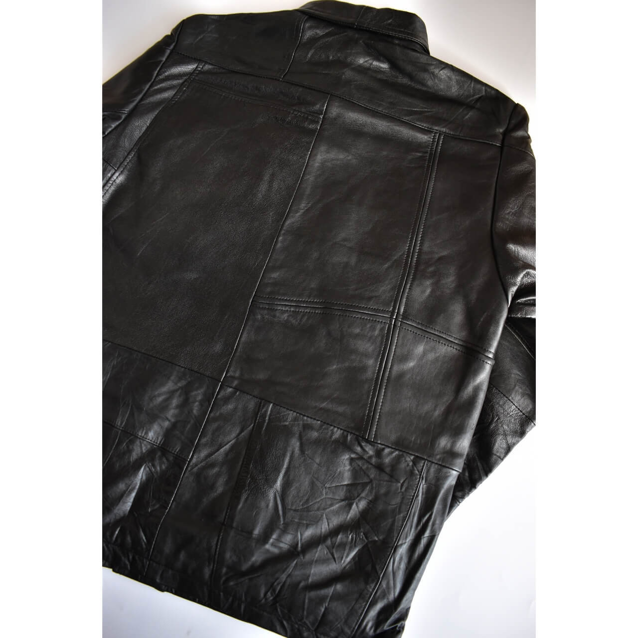 yoused / REMAKE LEATHER JUNGLE FATIGUE JACKET - リメイク レザー