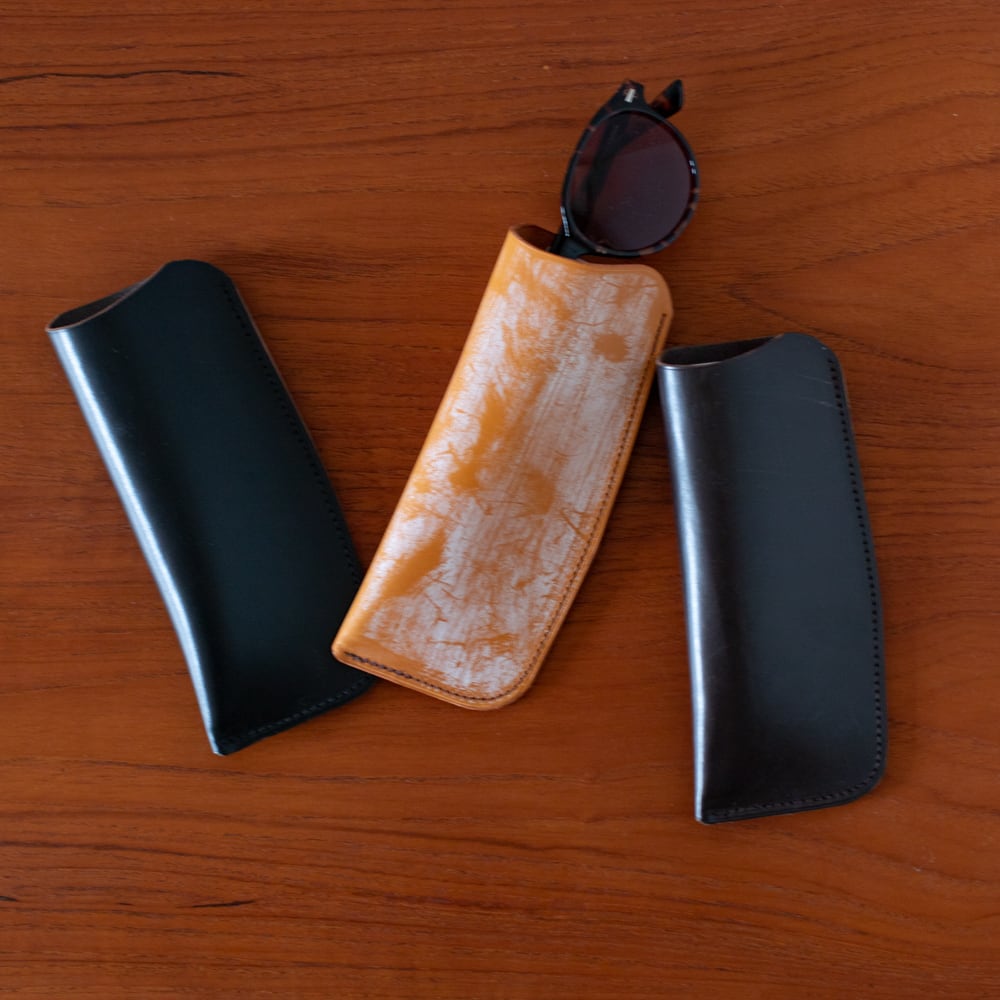 BRIDLE LEATHER GLASSES CASE / ブライドルレザー メガネケース