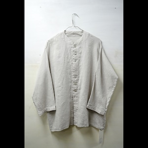 [vital] (バイタル) No-Collar Wide Shirts (L GREY)