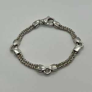ティファニー TIFFANY&CO ダブルロープ ブレスレット SV925 希少