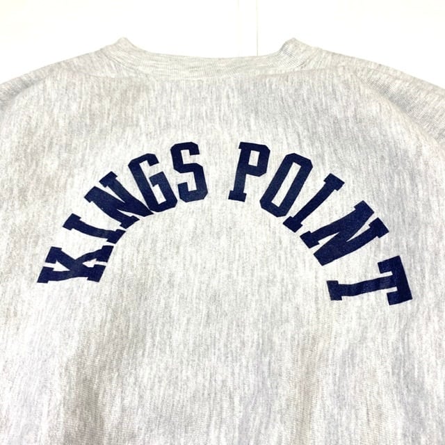 【良品】00's チャンピオン リバースウィーブ  M KINGSPOINT