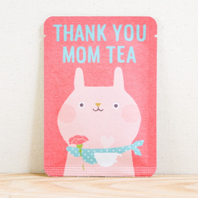 THANK YOU MOM TEA｜ごあいさつ茶｜和紅茶ティーバッグ1包入り_g0464