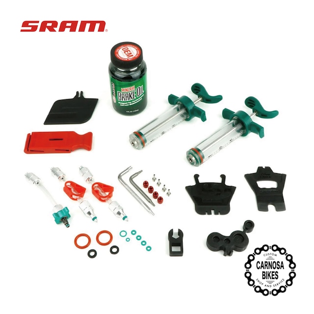 【SRAM】PROFESSIONAL MINERAL OIL BLEED KIT V3 [プロフェッショナル ミネラルオイル プロ ブリードキット V3]