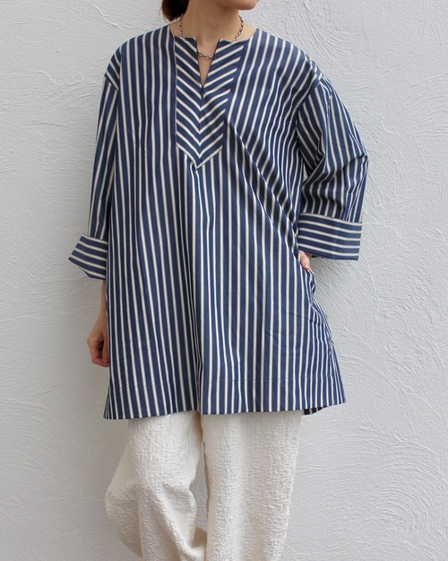 BAUM UND PFERDGARTEN/stripe blouse