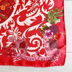 クリスチャン・ラクロア　シルクスカーフ 　スペイン　フラメンコ 12acbs29