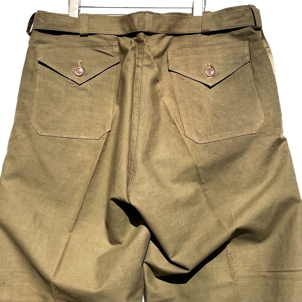 パンツ dead stock Italian military over pants Italian Army - NOS] Deadstock Italian Army Motorcycle Pants