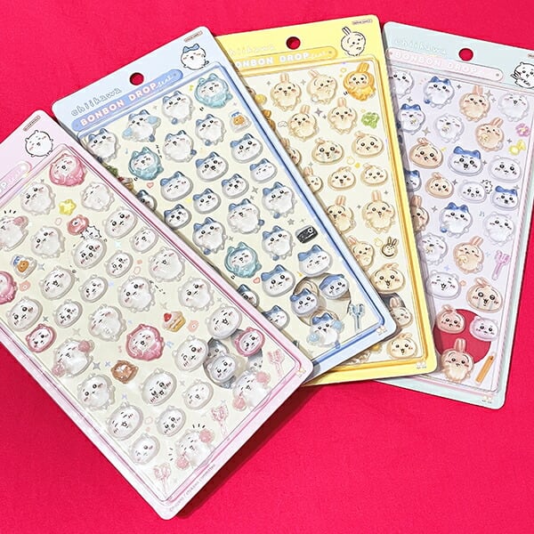 ちいかわ うさぎ ボンボンドロップシール 文具 | キャラクターグッズの