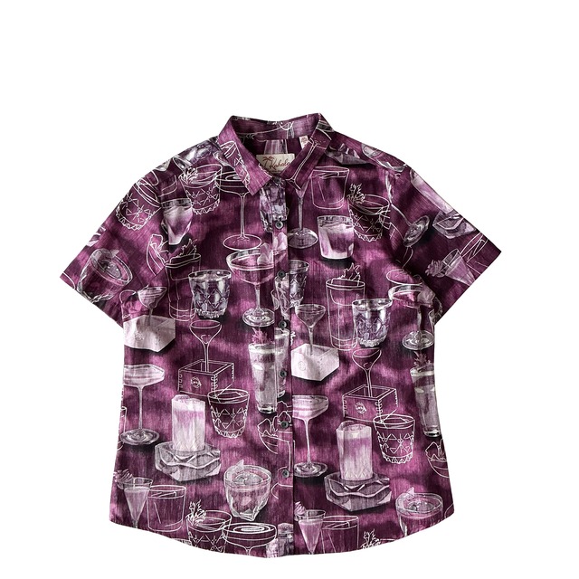 Dead stock  Ladies Aloha shirt / KAHALA / size XL