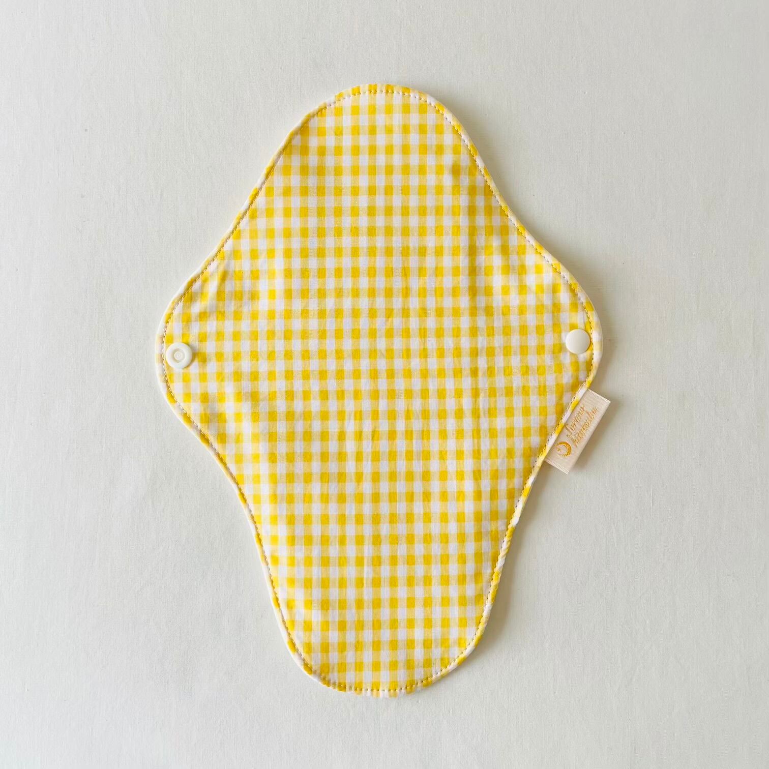 布ナプキンS「yellow check」