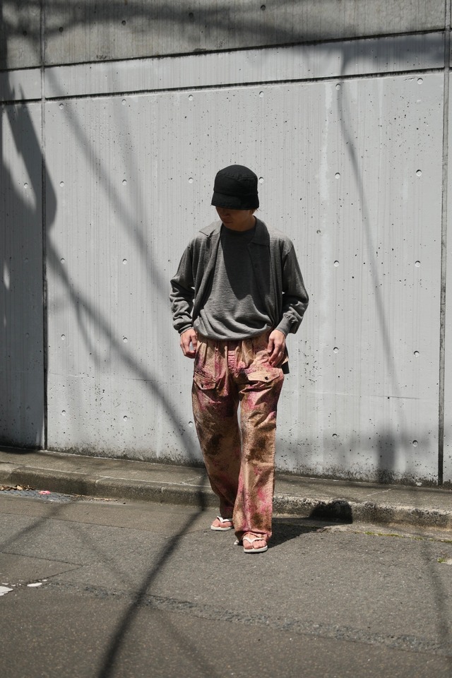 OUTIL / PANTALON CHEY (BEIGE CAMO)