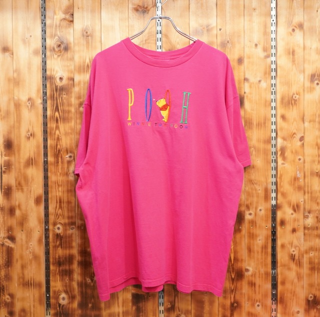 90s disney pooh Tシャツ　プーさん　XL位　/ディズニー