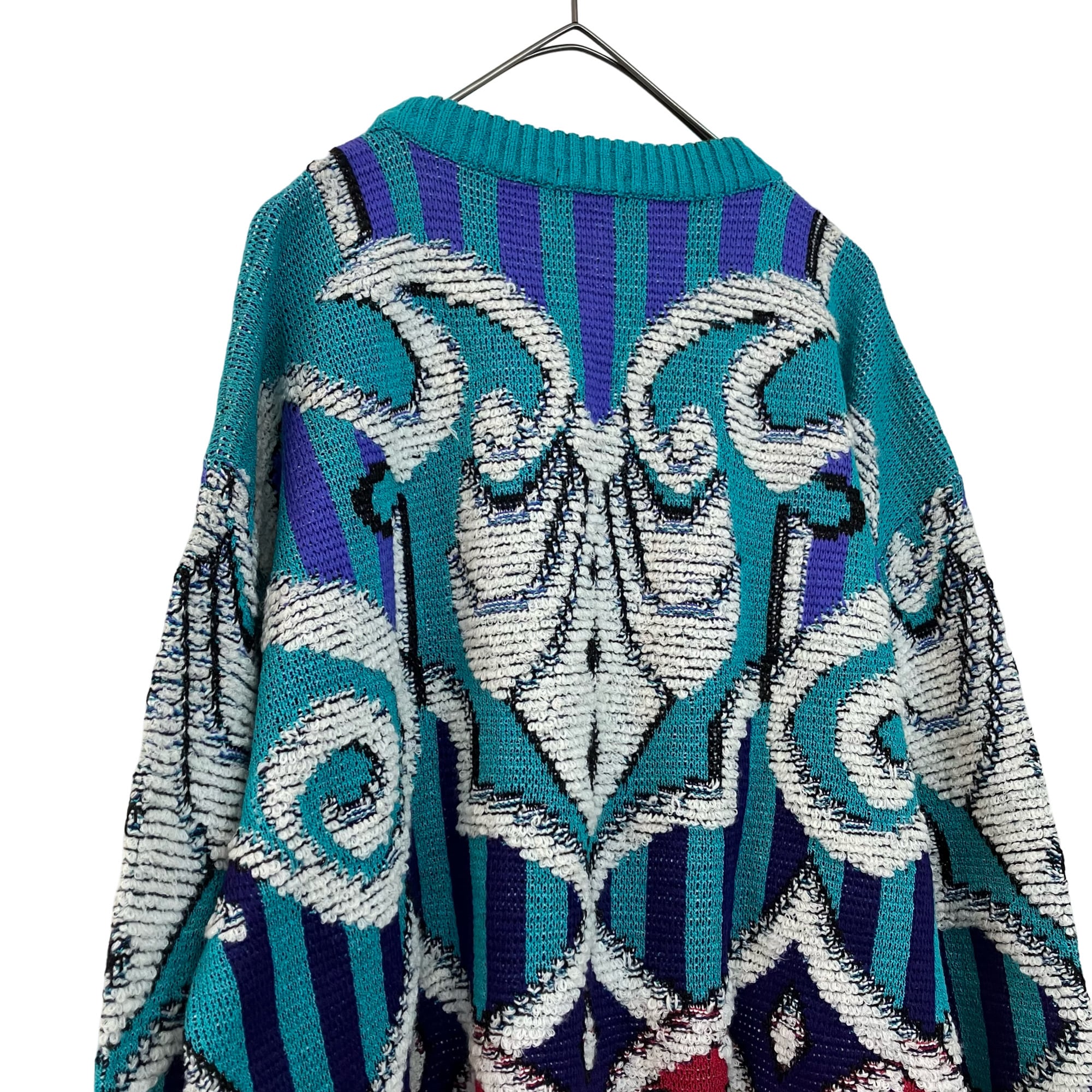 Ficce YOSHIYUKI KONISHI ジャガード ストライプパンツ M Ficce YOSHIYUKI KONISHI ジャガード ストライプパンツ M Ficce