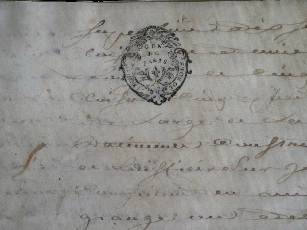 羊皮紙の古文書 Ⅰ | antique Salon