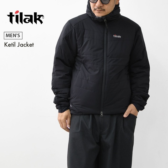 Tilac [ティラック] Ketil Jacket  [10173] ケティル ジャケット・ソフトシェルジャケット・伸縮性・通気性・撥水・速乾・防寒ウェア・アウター・アウトドア・キャンプ・MEN'S [2025AW]
