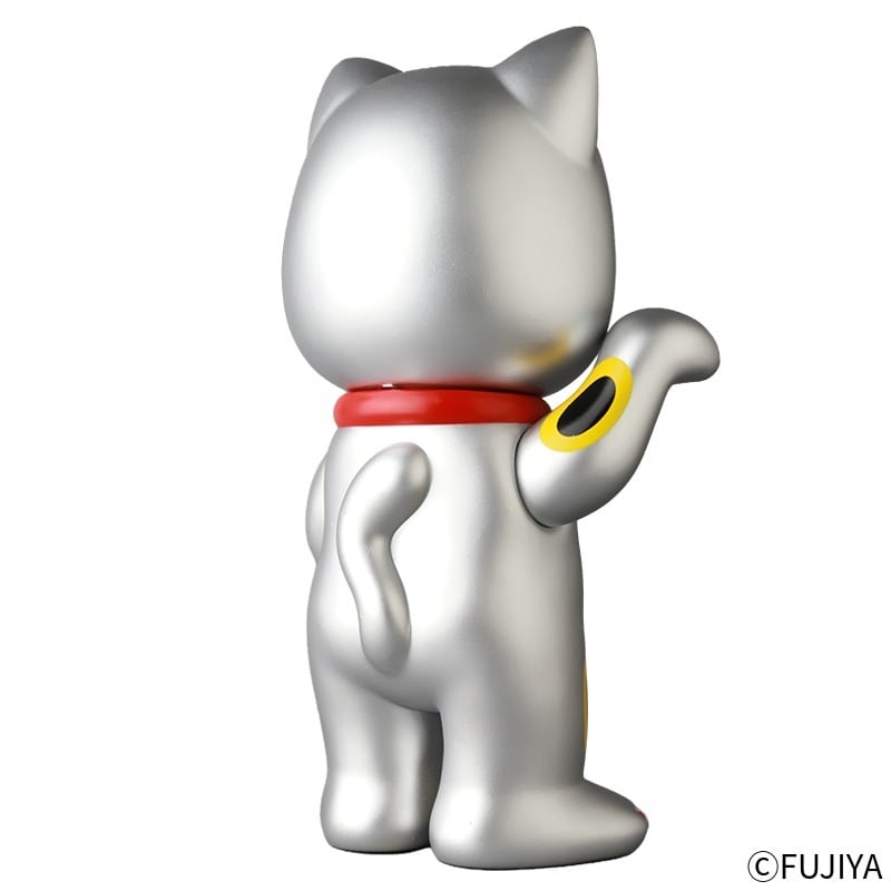 不二家ソフビコレクション　招き猫ペコちゃん （銀塗装） 不二家ソフビコレクション 招き猫 ペコちゃん 銀塗装の通販｜不二家
