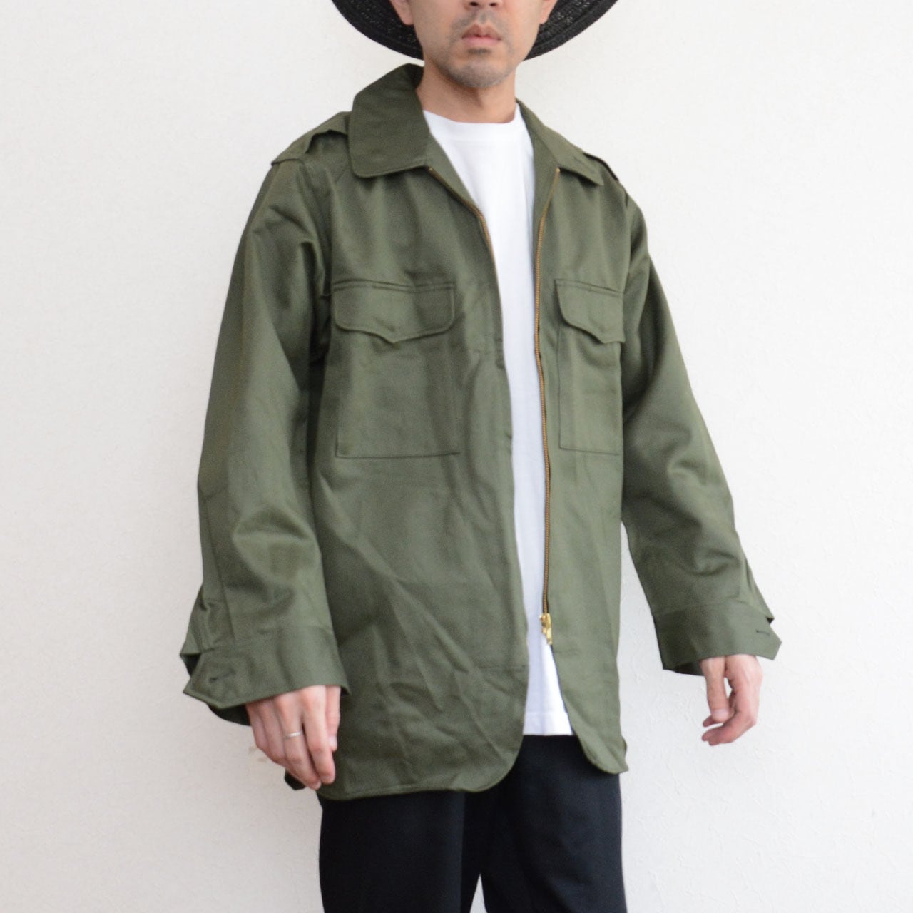 デッドストック】65式作業服 陸上自衛隊 官給品｜桜ジップ ミリタリー