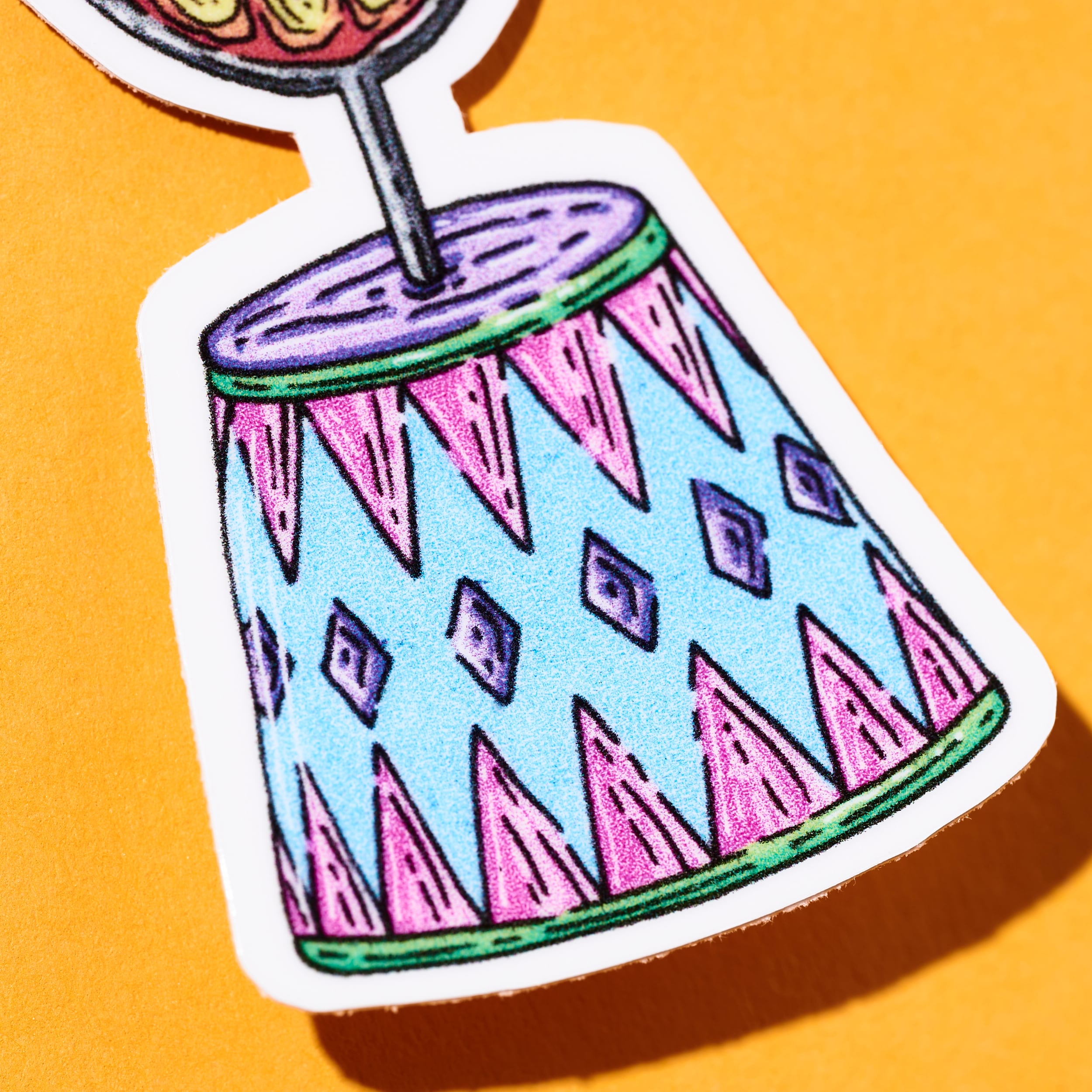 ステッカー/S-S-24_Freddy the Fantastic Tiger | MULGA THE ARTIST ASIA